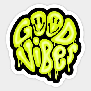 Good vibes Sticker